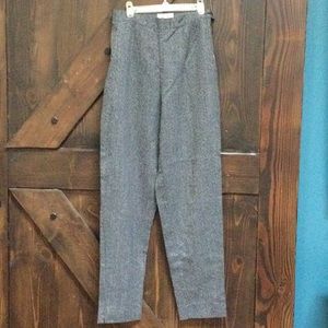 Natasha gray speckled straight leg dress pants